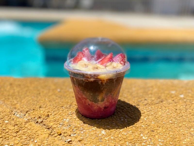 Helado Pitaya y Açai en Vaso (disponible para llevar)