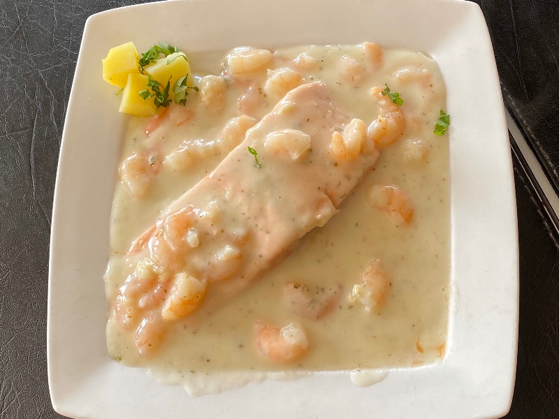 Salmon Salsa Camaron