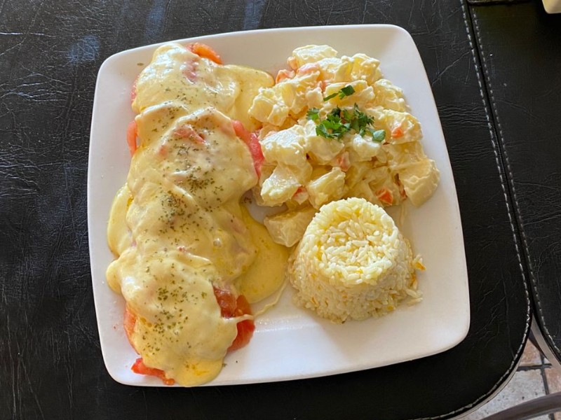 Salmon Napolitano o Parmesano